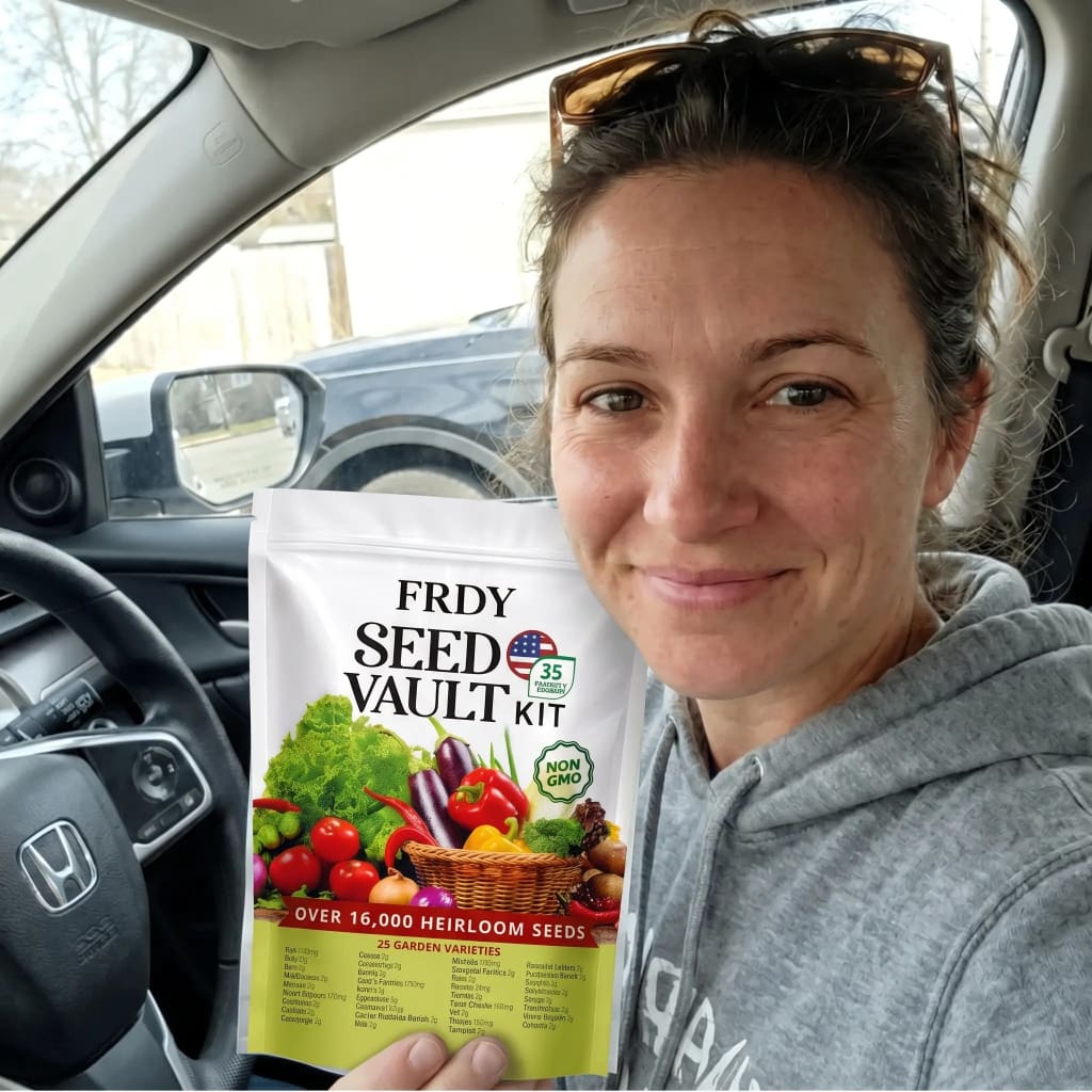 Heirloom Seed Vault Kit (35 Pack)