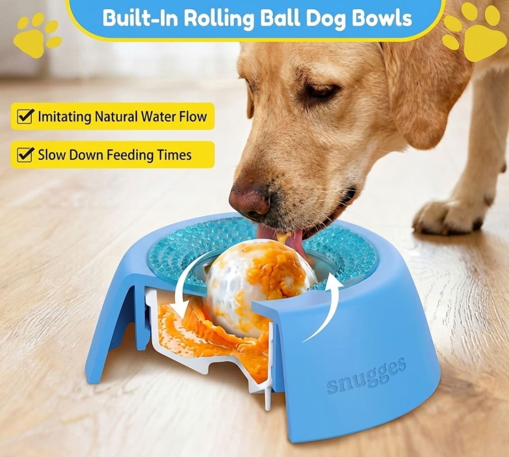 Dog's Licky Sip Bowl