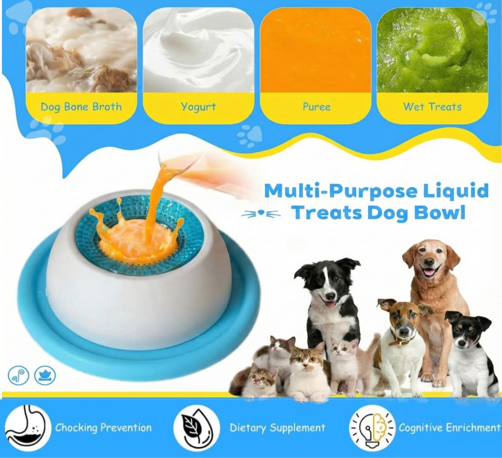 Dog's Licky Sip Bowl